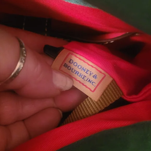 Dooney & Bourke Stanwich Natural Leather Satchel - Picture 12 of 12